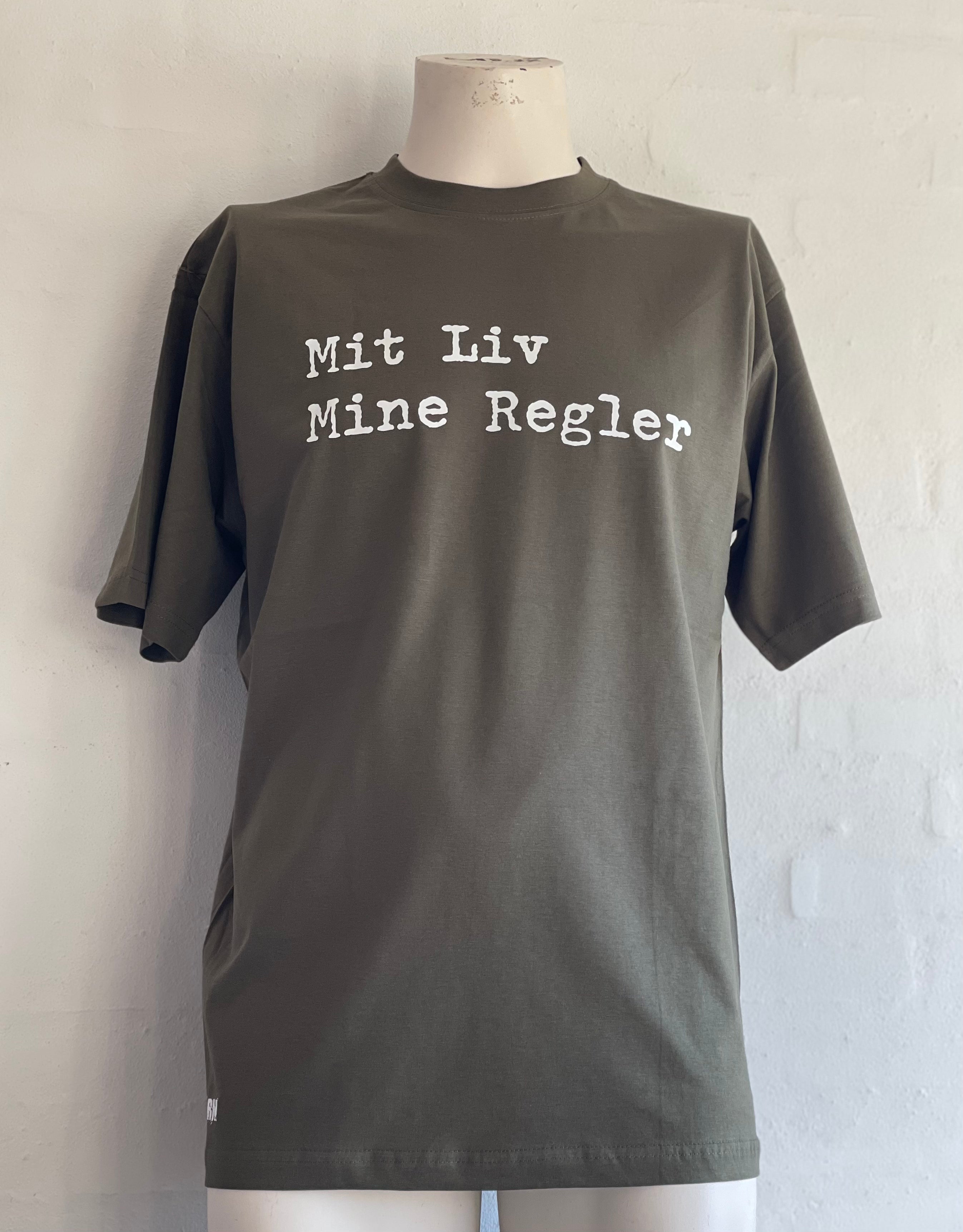 Mit Liv Mine Regler T-Shirt - Army Green