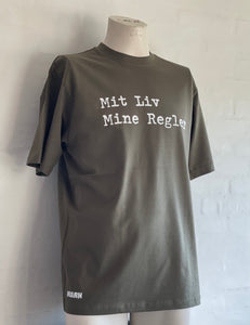 Mit Liv Mine Regler T-Shirt - Army Green